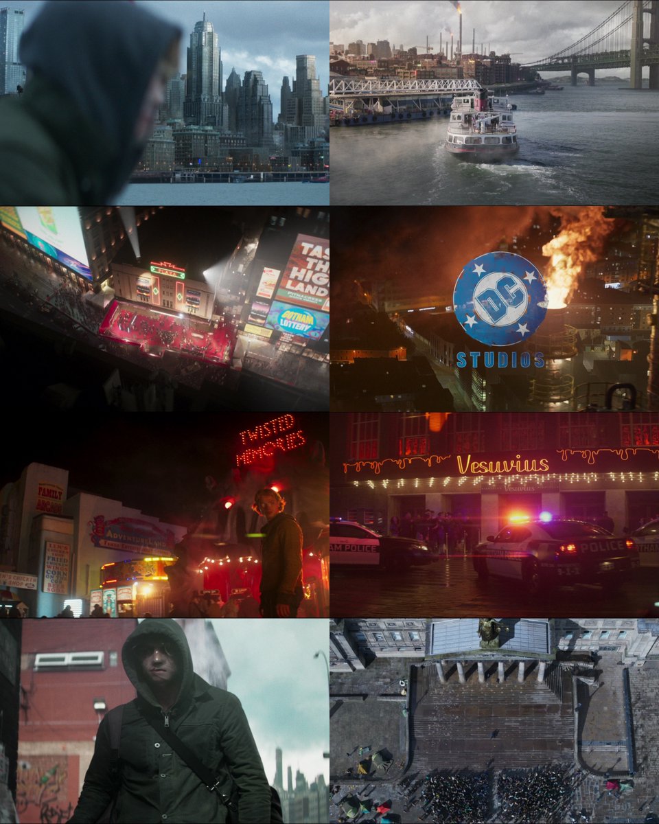 DCFilmNews's tweet photo. New look at the DCU's Gotham City! https://t.co/a3kkh1aznD