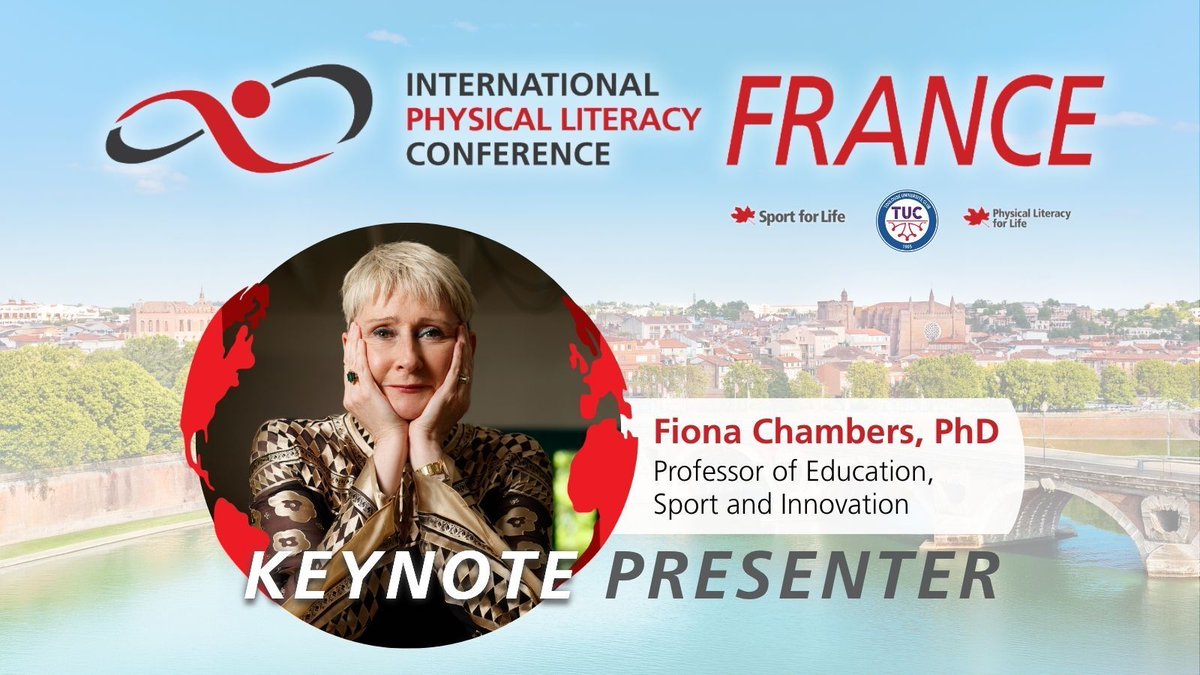 SportForLife_'s tweet photo. What could the future of physical literacy look like if we broadened our focus?

Join Professor Fiona Chambers for "Futuring Physical Literacy for Everyone (and everything)"—a closing keynote and Live Futures Lab exploring a future where physical literacy supports both people and the planet. @Prof_FiChambers 

📍 IPLC 2026 | Toulouse, France

🌍 Join delegates from 30+ countries. Register today! https://t.co/llPqYVqGuY 

#IPLC2026 #PhysicalLiteracy