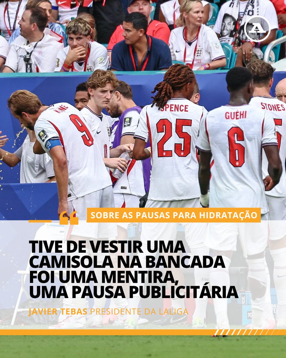 abolapt's tweet photo. Javier Tebas, presidente da LaLiga, voltou a insurgir-se contra o líder da FIFA e exige a sua demissão. 👀
🗣️«Infantino não está interessado no futebol, mas tem o apoio das federações, porque ninguém ousa enfrentá-lo.»
#JavierTebas #Infantino #FIFA https://t.co/iDoNRwWmRV