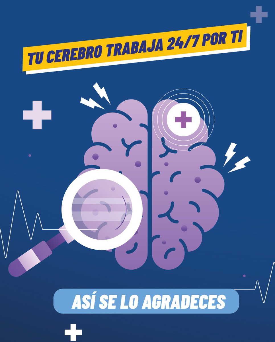 Salud_Ec's tweet photo. Cuidar tu cerebro 🧠 no requiere grandes cambios, solo constancia. 💪
#DíaMundialDelCerebro #MSP https://t.co/wsvGS1PCjB