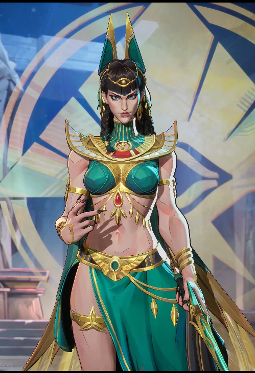 fawningshalina's tweet photo. wait wait wait no she's so cute i take back everything i said 😭ill actually play hela if i got this skin https://t.co/VxndZa8rXW