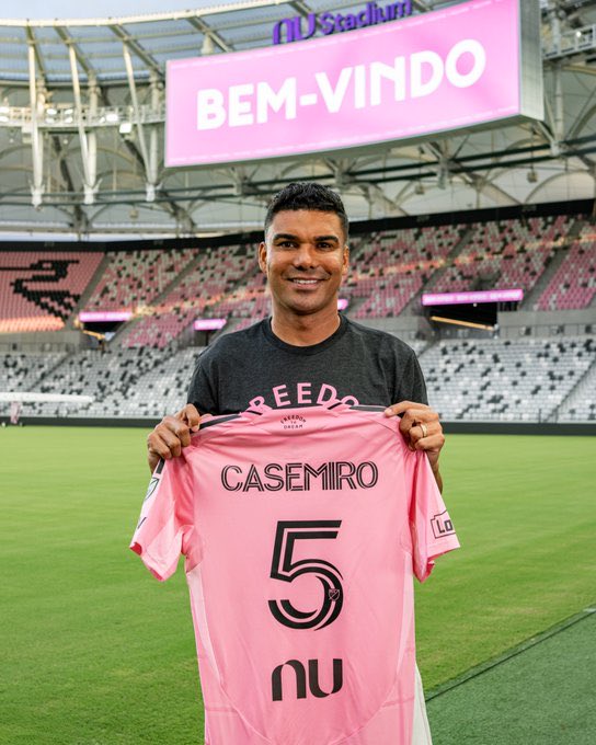 MrWinnerTipster's tweet photo. El Inter de Miami tiene un nuevo medio campista estrella. 

El astro brasileño Casemiro ahora forma equipo con Messi. Sin embargo la MLS está investigando al Inter por Tampering. https://t.co/LaVlEIhx21