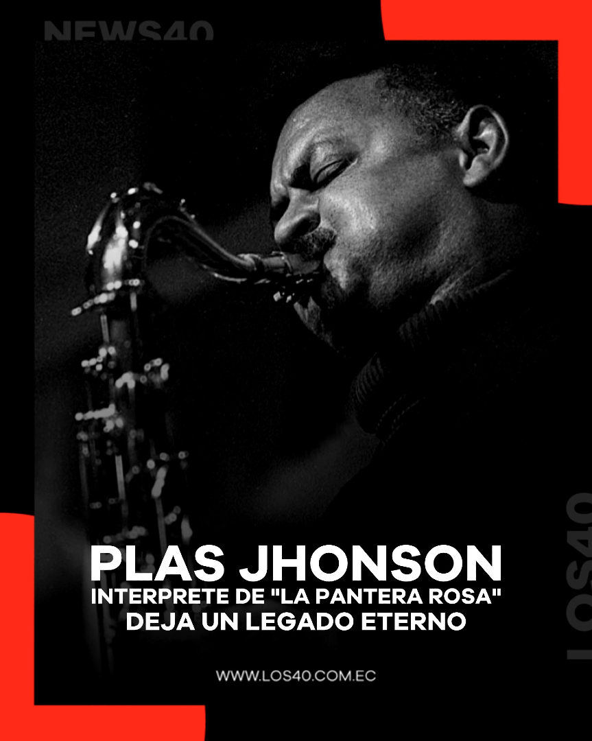 Los40Quito's tweet photo. 🎶 El mundo de la música despide a Plas Johnson, el legendario saxofonista que dio vida al inolvidable sonido del tema de "La Pantera Rosa". Su talento marcó a generaciones y convirtió esa melodía en una de las más reconocidas de la historia. 🎷💗

Su legado seguirá sonando en cada nota de una pieza que trascendió el tiempo y continúa siendo un ícono de la cultura popular.

#PlasJohnson #LaPanteraRosa #Música #Saxofón #Legado #Entretenimiento