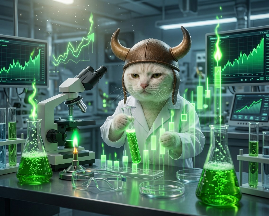 DexterCipher's tweet photo. Who’s buying the next batch? 🚀💹

$BULLCAT is cooking something special. https://t.co/j5BUGQhXcX