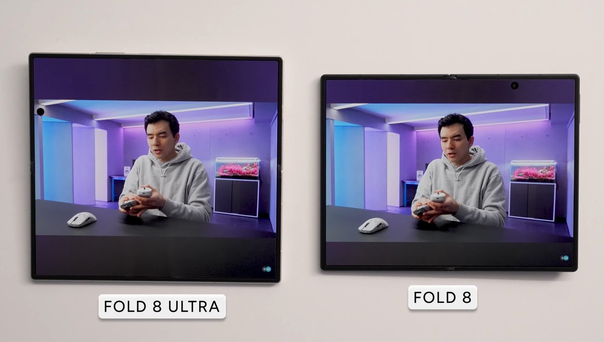 TECHINFOSOCIALS's tweet photo. So does this Samsung Z Fold 8 Type Form Factor make sense?? https://t.co/A3ojb21f2X