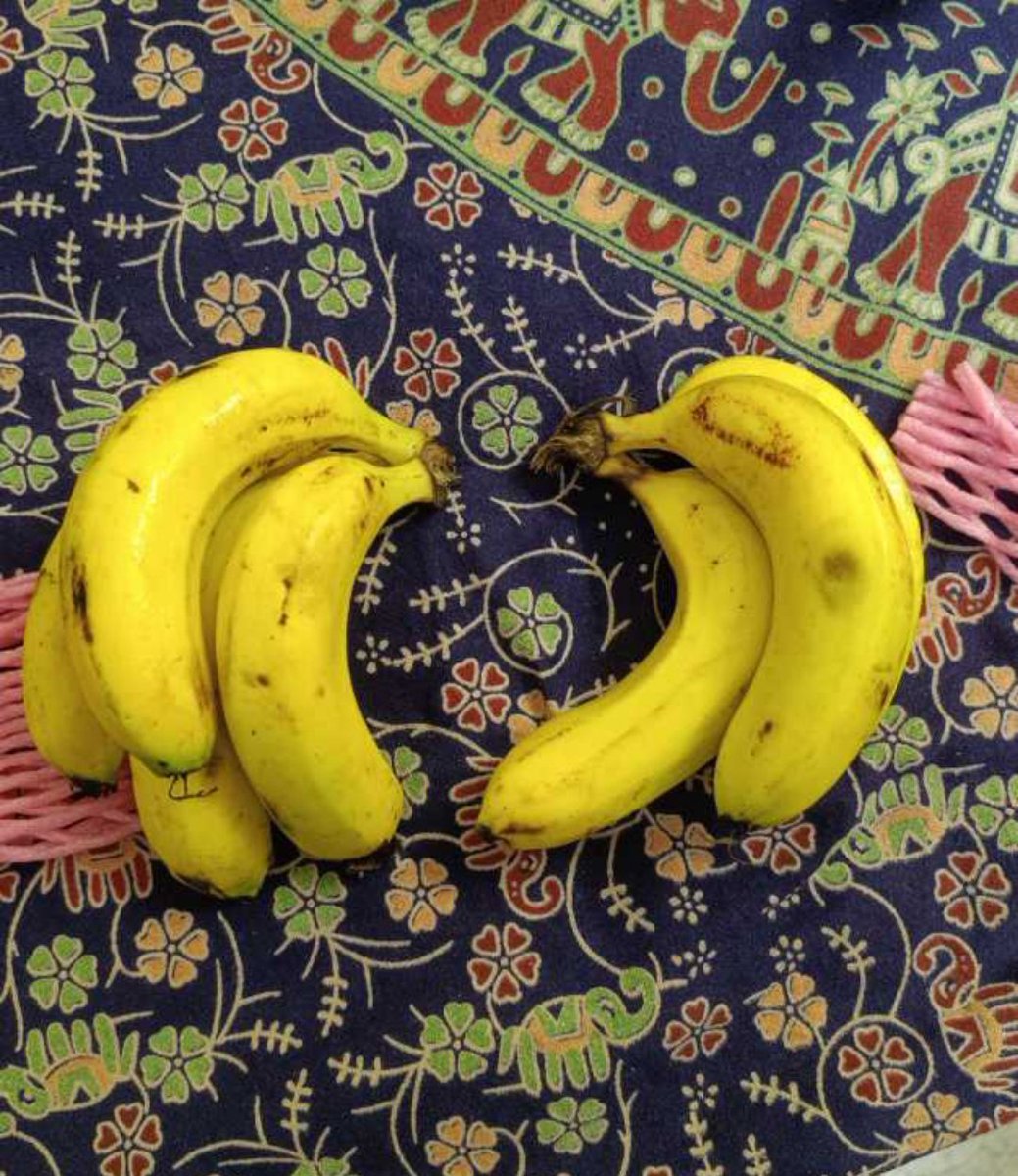 chandrapshah's tweet photo. @blinkitcares @letsblinkit I have ordered two types of banana, 4 no. Of baby bana listed price 21 and 3 no.s
 Of big banana listed price 27 ,but received 7 no. Of baby Banana . And blinkit AI assistant failed to resolve the issue. Pls refund aur return the wrong bananas https://t.co/OTuSyRi2jk