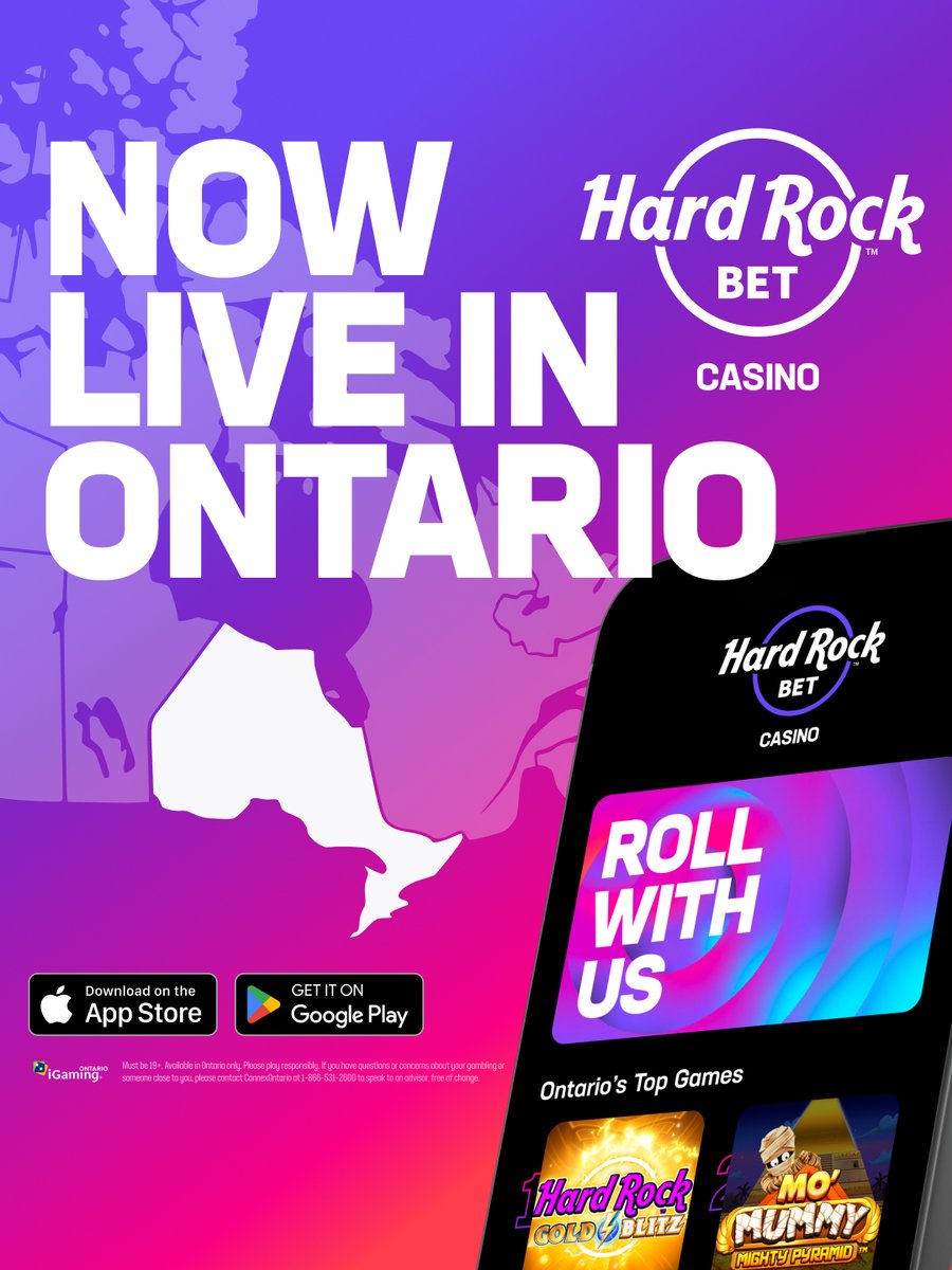 hardrockbetca's tweet photo. Hard Rock Bet is here Ontario. Roll With Us. https://t.co/eNiLuCmA1p