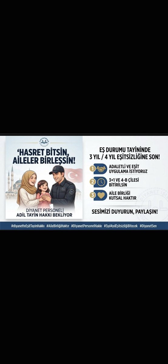 Merveubukr's tweet photo. @RTErdogan
@diyanetbasin
#diyanetteeşittayinhakki https://t.co/8dYaWEBpgV