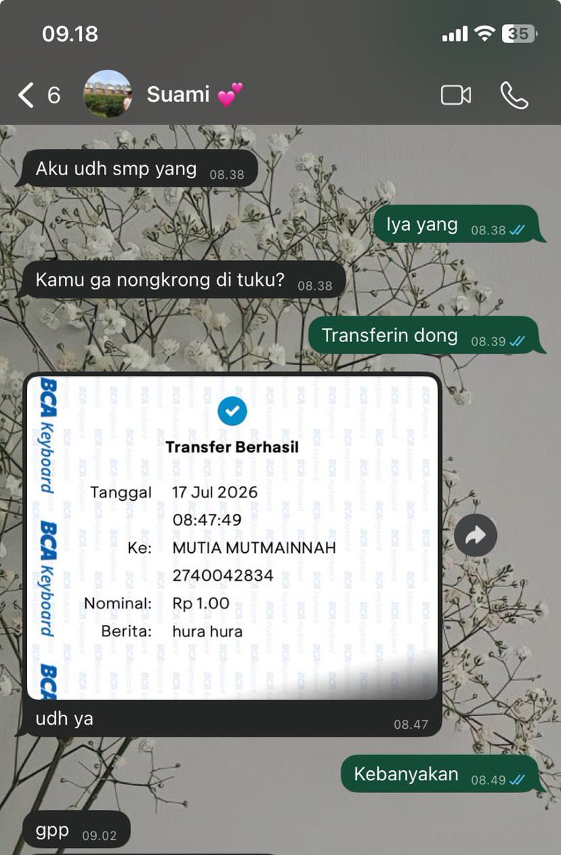 ledywilonajk's tweet photo. Istri to istri

Seroyal apa suami kamu ?
suami aku dong royalnya kebangetan , bikin aku makin jatuh cinta 😍😍😍

Cc:mutiiamuthi https://t.co/DdkbcTluB5