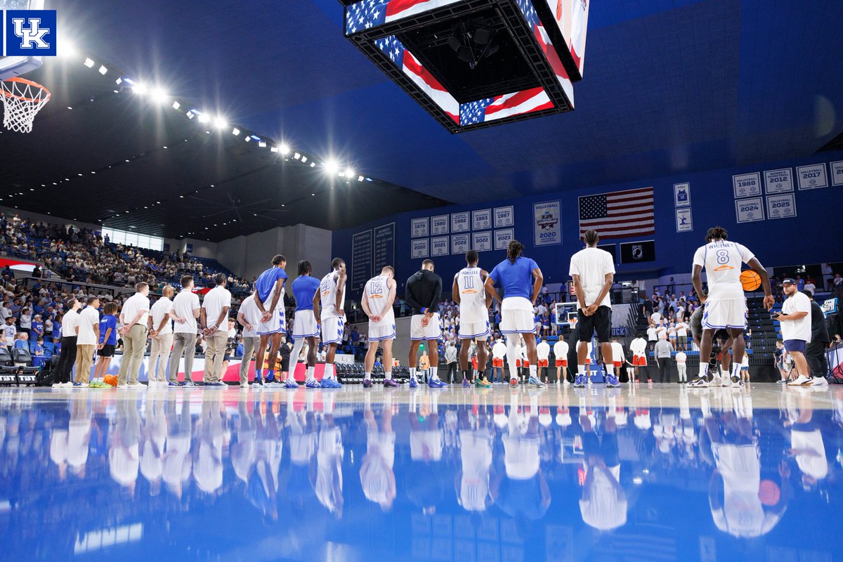 KentuckyMBB's tweet photo. .@LaFamiliaTBT is BACK in Historic Memorial Coliseum tonight for the rubber match in the first round of @thetournament.

Get your 🎟️ at https://t.co/JftJMI4JAa https://t.co/TC5ZGs6Tvg