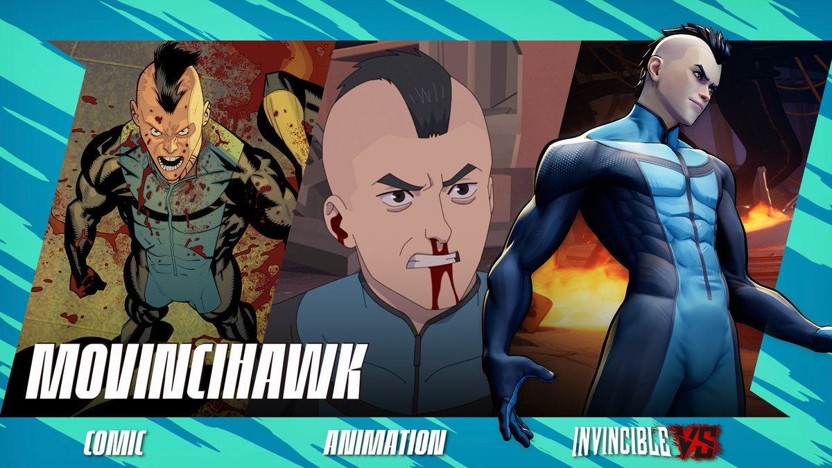 InvincibleVS's tweet photo. New hairstyle. Totally. Different. Invincible.

Get Movincihawk in the "Double Dimensions" Skin Bundle. https://t.co/l9Hqu0UADg
