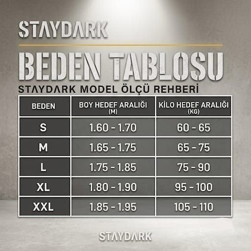 STAYDARKmoda's tweet photo. Sana en uygun bedeni bulman için beden tablosunu inceledin mi? 📏 https://t.co/pqQKXDEtSm