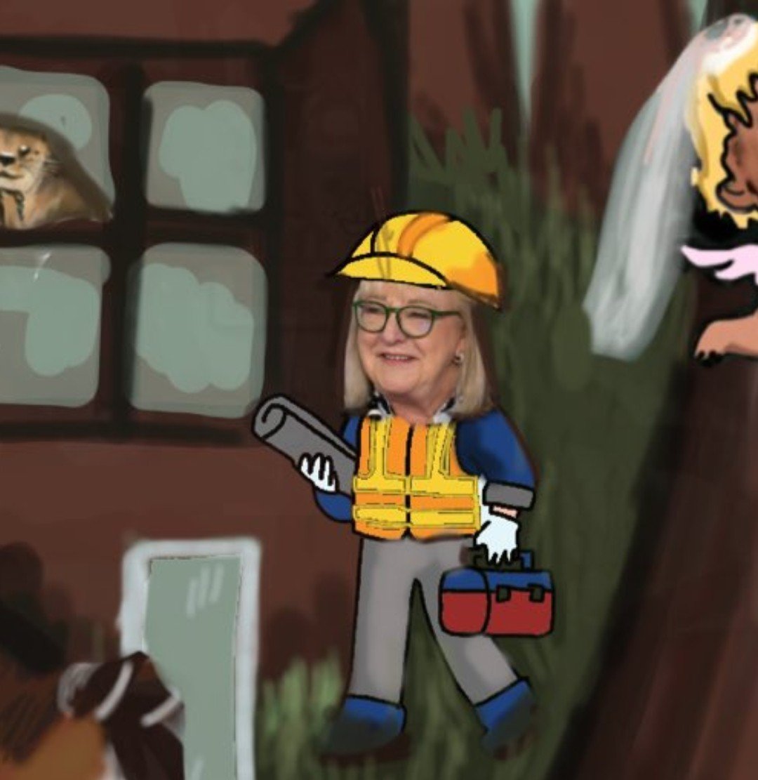 downbadABI's tweet photo. THE DEDICATION DONNA HAS FOR RENOVATING HER WINDOWS IS INSANE😭🤣 NOT EVEN TAKING A BREAK FOR THE WEDDING???? https://t.co/MiTCpO5MZ9