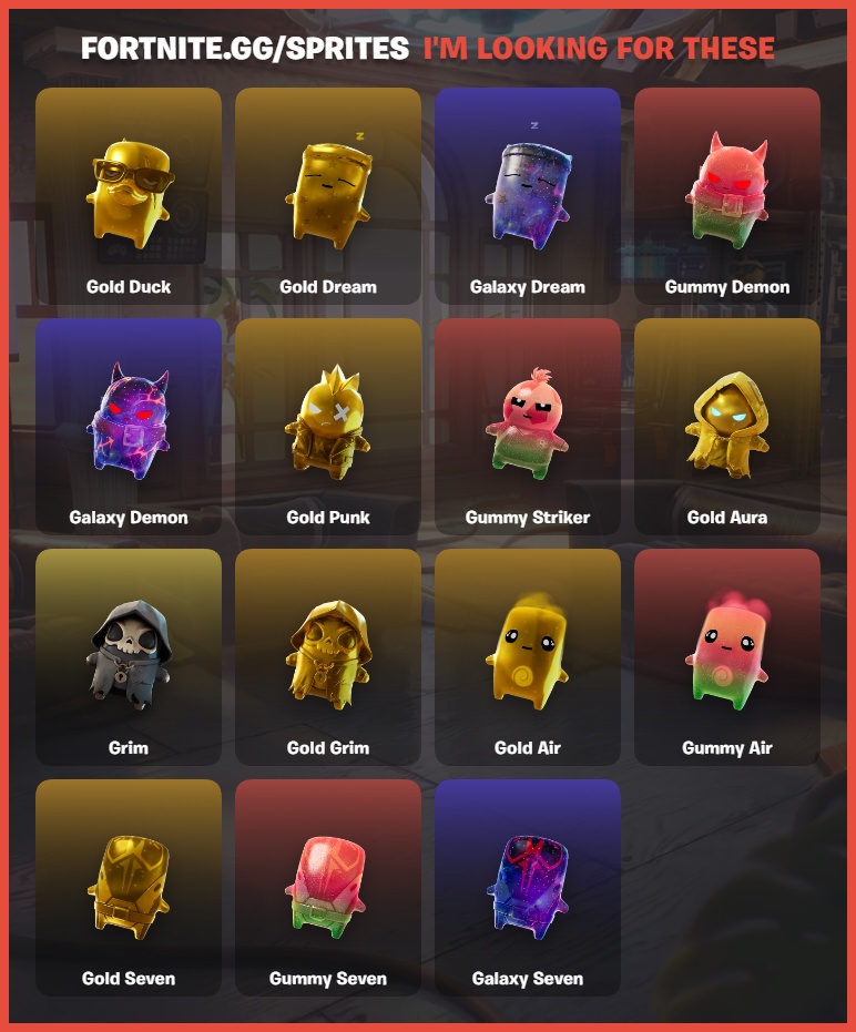 Fixein's tweet photo. @NathanHend72983 Which one of those you have? I have all the others. my Epic username is:  [Entropy Fixein] https://t.co/DV3SNWptaX