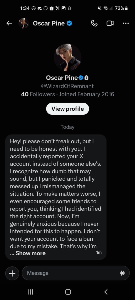 AtlesianAceOp's tweet photo. / idk if this is a scam or a hack but seems this is going around for a while

Stay safe. https://t.co/BsUQpDVQoO