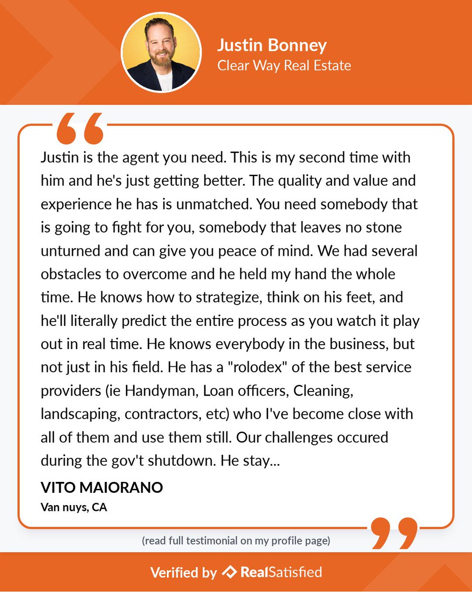 JustinTBonney's tweet photo. I’ll take a recommendation like this anytime!
See my reviews: https://t.co/8M90h4ijST
via @realsatisfied https://t.co/x18dKI5Kv2
