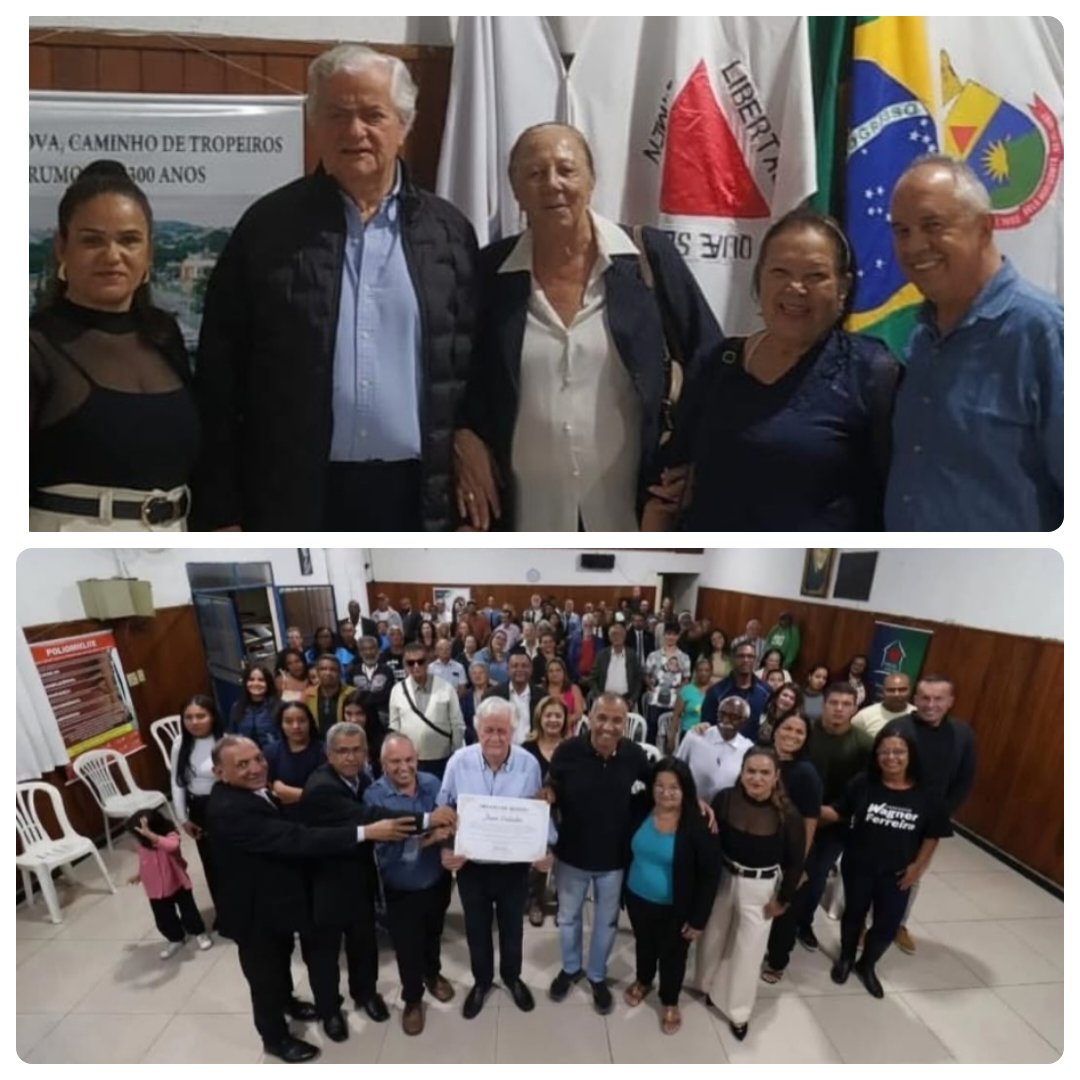 vaninhasvml's tweet photo. 21/07/2026 Participei ao lado de importantes lideranças de Venda Nova, da homenagem ao ex-secretário de Governo Josué Valadão. Que recebeu o Diploma de Honra ao Mérito, por sua relevante contribuição ao desenvolvimento de Venda Nova e toda BH. Diploma mais que merecido. Parabéns! https://t.co/5K231t5Ddw