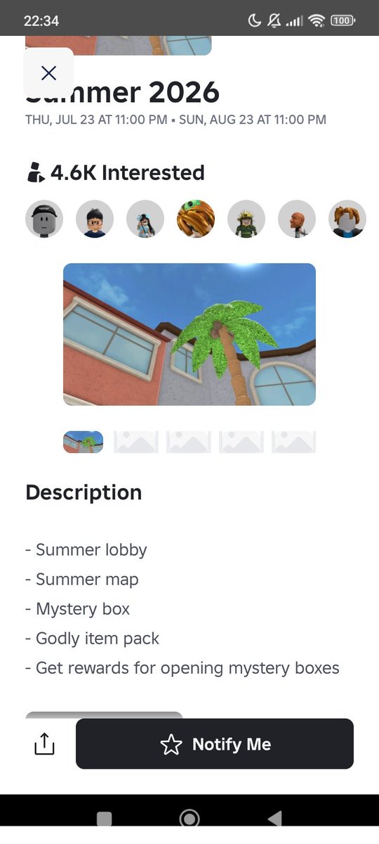 MM2SigmaNews's tweet photo. The update is tomorrow (1 day 24 minutes( from now
I Will NOT be home💔🫩

(Theres alot of updates but LIKE oh well we know a release date so) https://t.co/QF3U4qqITI