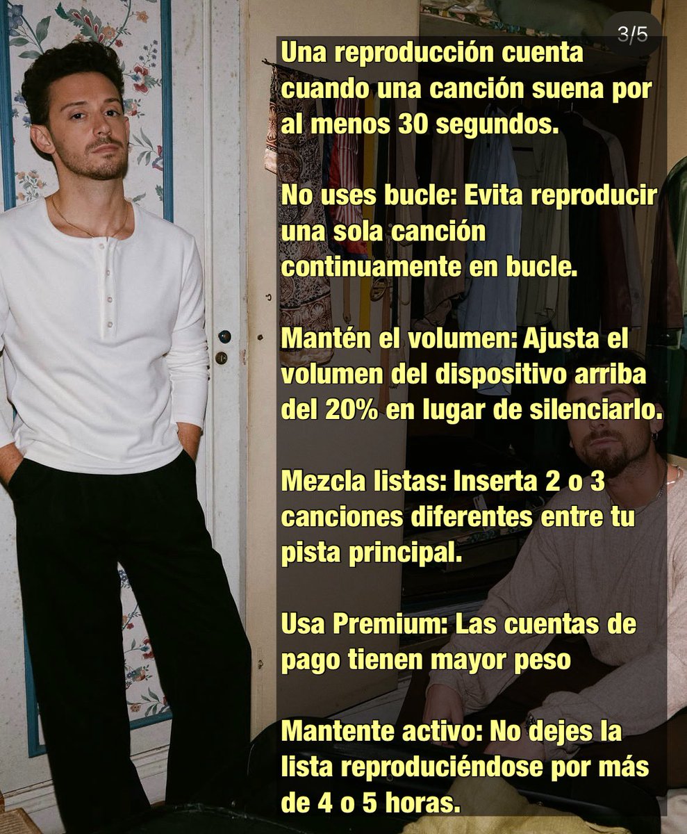 ruggerodata's tweet photo. STREAMING RULES FOR SPOTFY!

EN                                       ES

PERDÓN LA DEMORA https://t.co/cdrw0XaXUi