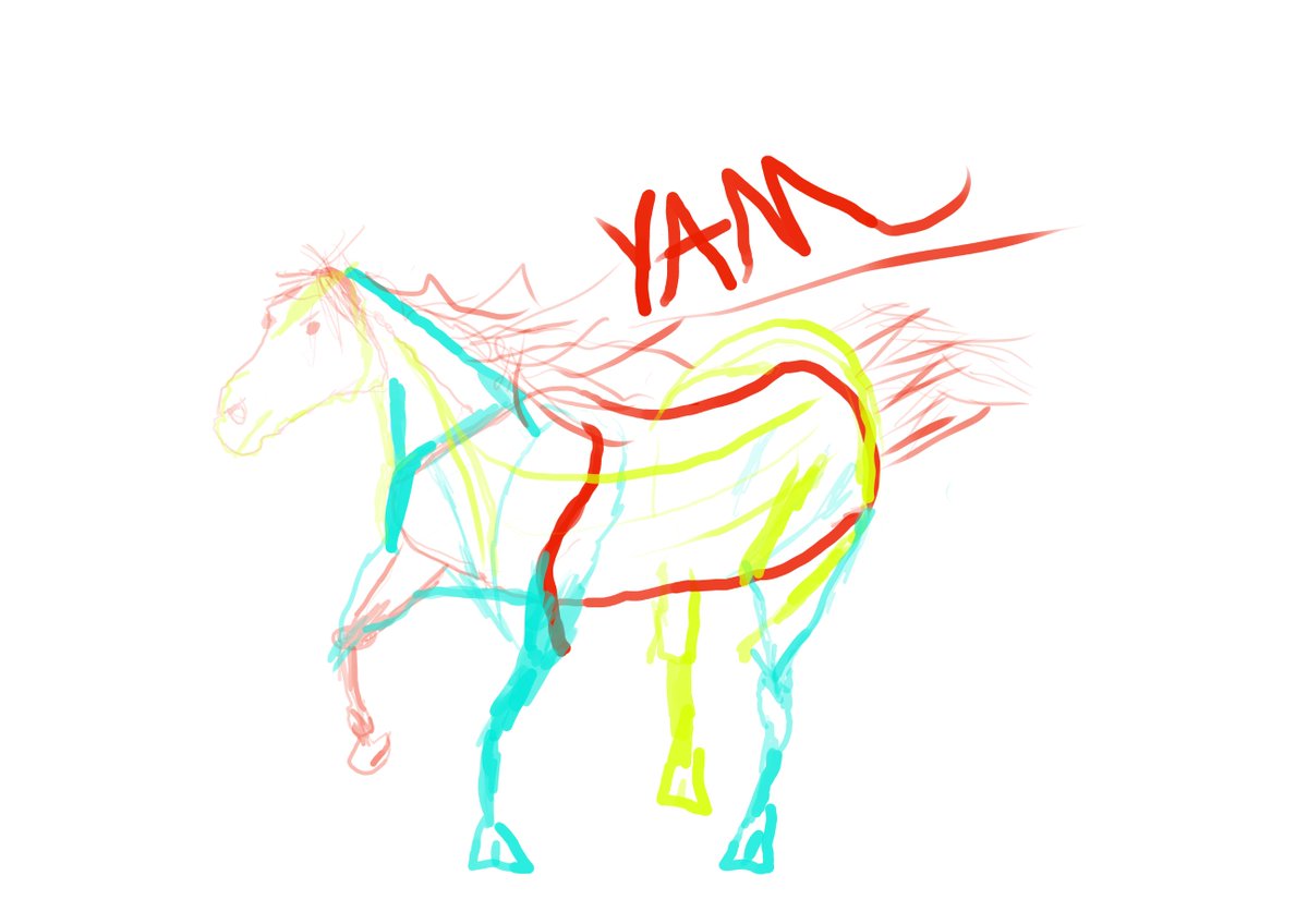 YatesZilla's tweet photo. Horse 8 https://t.co/PtXDnzCZ14