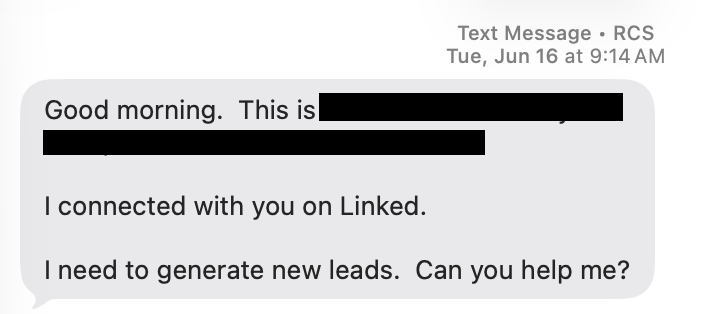 FrankaKantor's tweet photo. I do a lot of outreach. 

Usually, it’s me hunting down the clients. 

Last month, I got a text for an inbound lead (I guess they saw my LinkedIn post). 

I attribute this all to the Killer Case Studies I’ve collected. 

A case study shows any business that you're legit.

I’ll start updating my website and posting some of them here.
