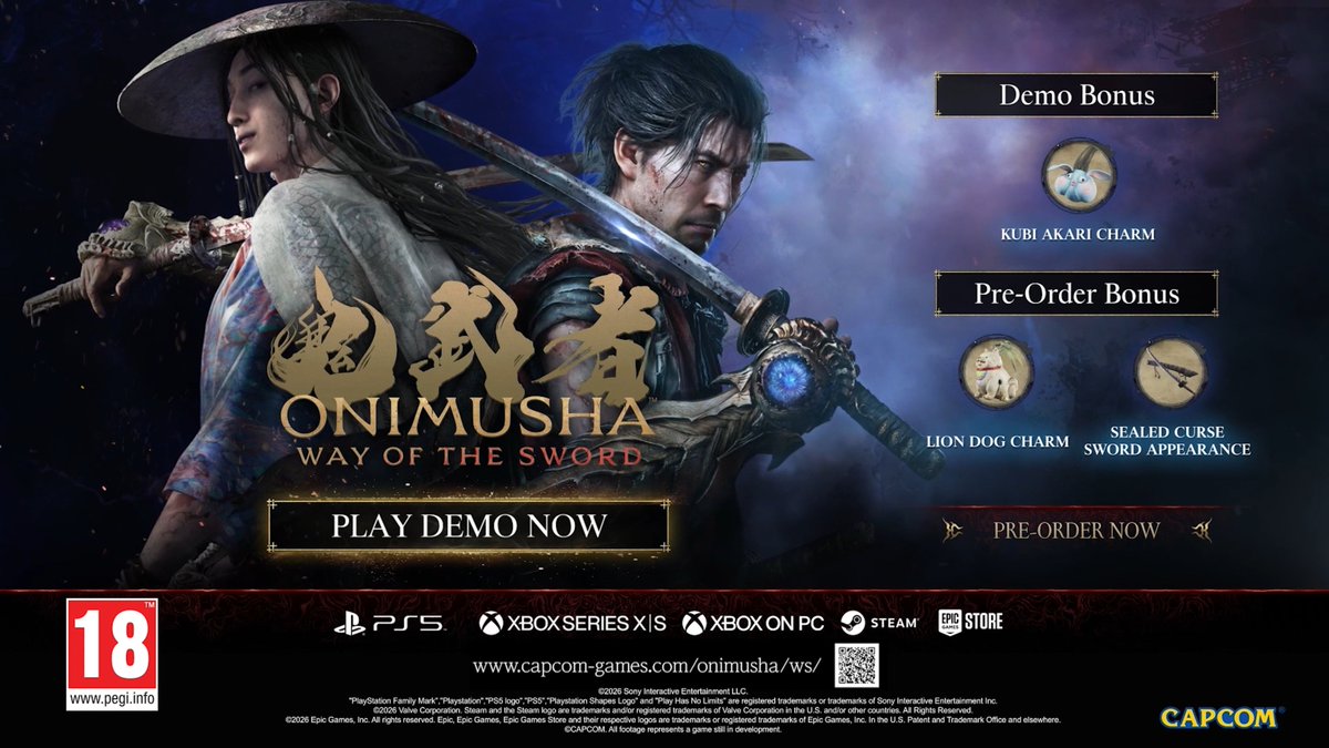 CapcomEurope's tweet photo. Pre-order 🔽
https://t.co/UjLIukJDE9