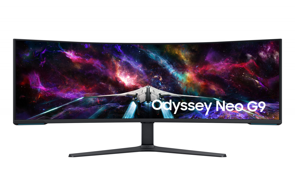 Progamerpc_MX's tweet photo. Hay dos tipos de gamers. 👇

Los que todavía usan dos monitores... 🖥️🖥️
Y los que descubrieron que una sola pantalla puede hacerlo todo. 😎

El nuevo Samsung Odyssey Neo G9 no solo mide 57 pulgadas.
Es como tener dos monitores 4K perfectamente unidos, sin marcos,  con 240 Hz. https://t.co/3FsGkrUNIO