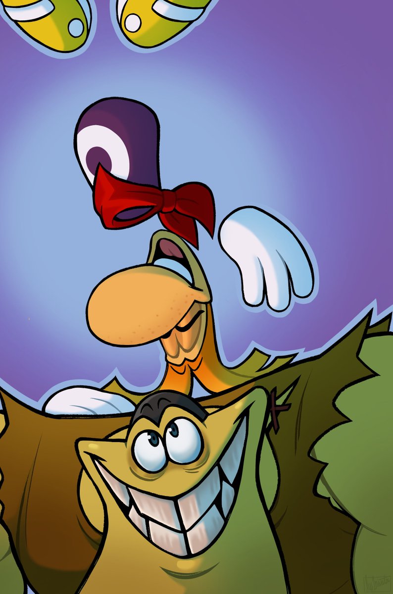 lus1naut's tweet photo. Rayman 2 things bc I replayed it recently!!

#Rayman https://t.co/3TbklowlrY