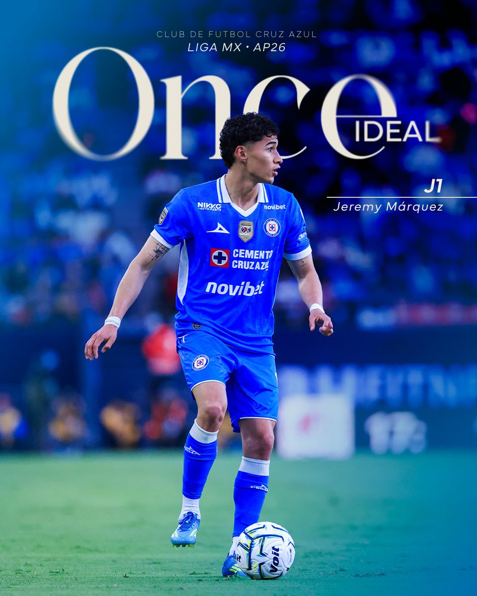 CruzAzul's tweet photo. Regresando un poco a la jornada 1, la @LigaBBVAMX colocó a dos jugadores en el Once Ideal: 

➡️ Jeremy Márquez. (Jugador de la jornada) 
➡️ Charly Rodríguez. 

Además Joel Huiqui fue nombrado el mejor DT de la jornada. 

¡Sigamos creciendo juntos! 💙 https://t.co/vdy4nduVcj