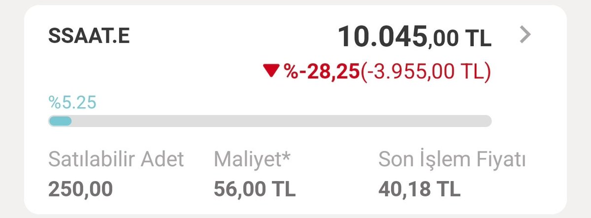 zeki_nar_55's tweet photo. @arz_bilgi Buda birşeymi 3.5 yıl önce arz olan #bieny var bende %100 yapsa arz fiyatına gelecek 😂😂 sabredin 5 yıl sonra belki zarar kapanır https://t.co/5jSww8BuaQ