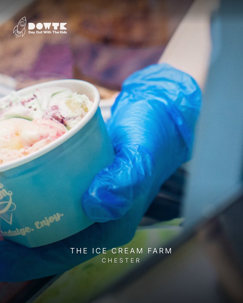 dowtkids's tweet photo. 🍦 WORLD'S LARGEST ice cream shop is waiting for you in Chester this summer! ☀️

👉 https://t.co/RfFHR0Kq0x

It's home to the WORLD'S LARGEST ice cream parlour!
Enjoy mini-golf at Strawberry Falls.
Explore soft play in the Fun Factory.
Discover plenty of outdoor adventures.
P... https://t.co/LXa4PE1ODF