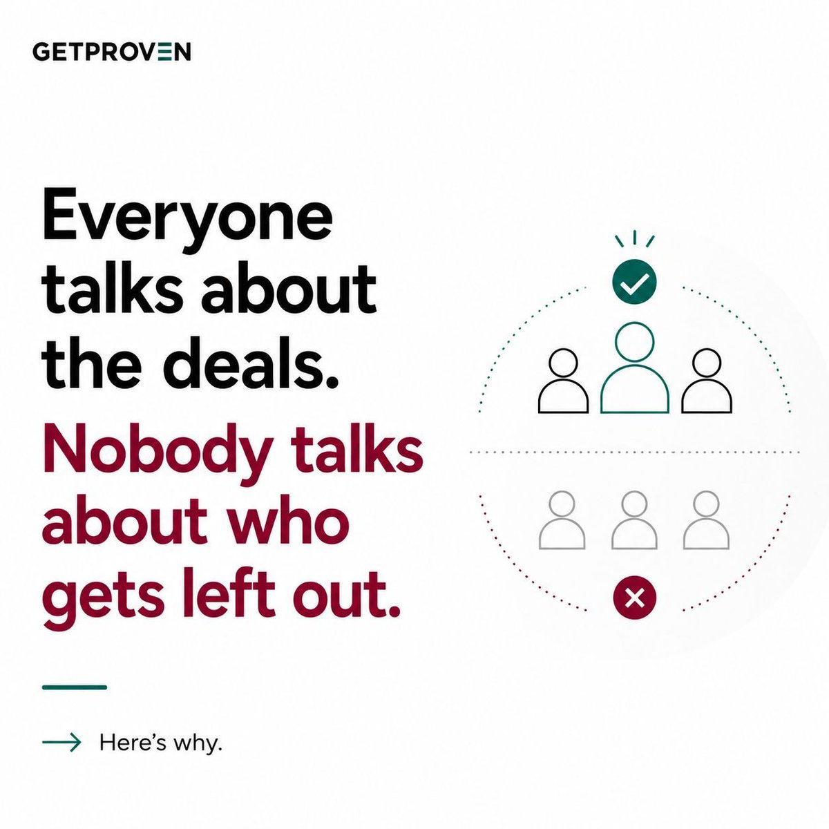 getproven's tweet photo. Every fund talks about the deals they negotiated. Almost nobody talks about who actually gets them. Usually it's the same founders every time, the ones already close to the platform team. Proximity isn't a fair way to decide who saves money.

#StartupFounders #PortfolioSupport https://t.co/GoGwmy3mp5