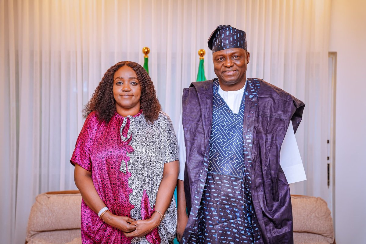 fanpr2024's tweet photo. I had the honor of leading a delegation of Female Architects of Nigeria on a courtesy visit to the *National Chairman of the APC, Prof. Nentawe Yilwatda Goshwe*. 

Our conversation centred on policy direction and nation building.a https://t.co/RZ6Mc3Ngdj