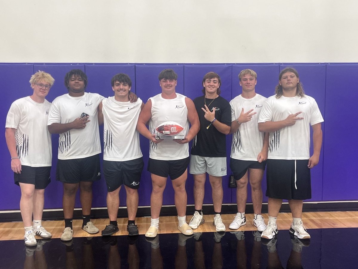 hunter_dotson50's tweet photo. I’m blessed for the opportunity to compete and learn from the best at Camp Impact. I want to thank all of the coaches at camp, as well as every coach who has helped me get to where I am today. I’m incredibly grateful and honored to be named the OL Camp MVP! https://t.co/PaM7wuQ2yC