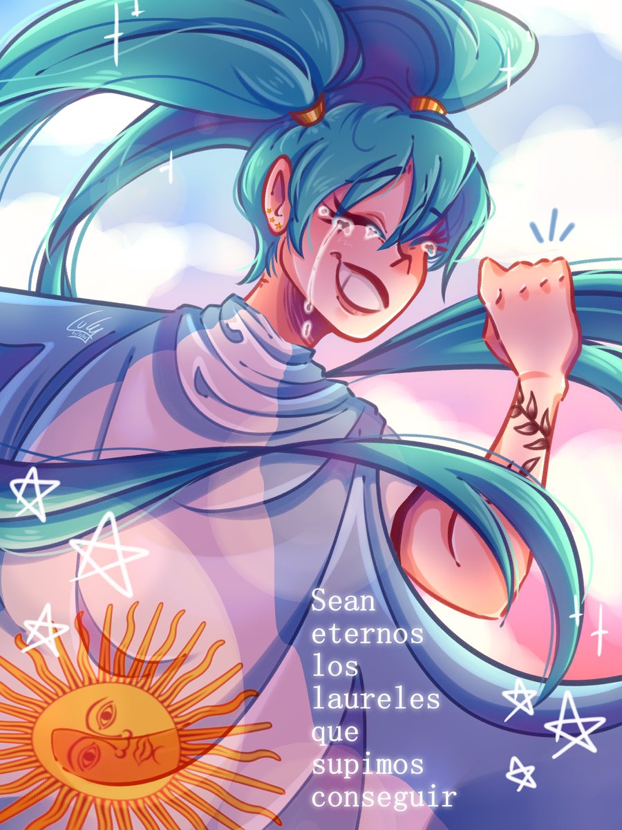 thelulysworld's tweet photo. 🩵🤍💛🤍🩵

#Miku #Argentina https://t.co/jMN29Orh1O