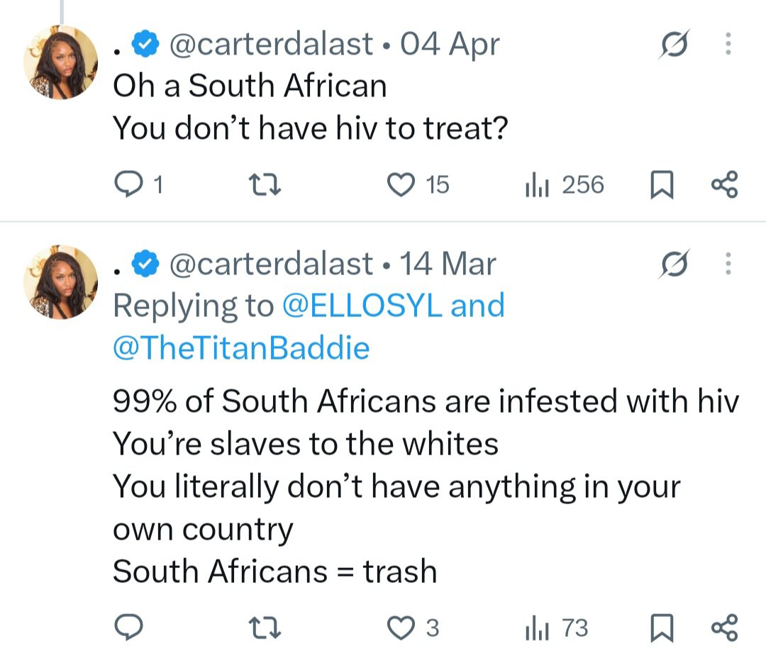 tholongwe's tweet photo. What was said on the other tweet is horrible. And many have condemned it. But... this you? Some people are prepared to go to hell when retaliating to some bullshit. If you can dish it, you should be able to stomach it. https://t.co/6j88jbsTbi