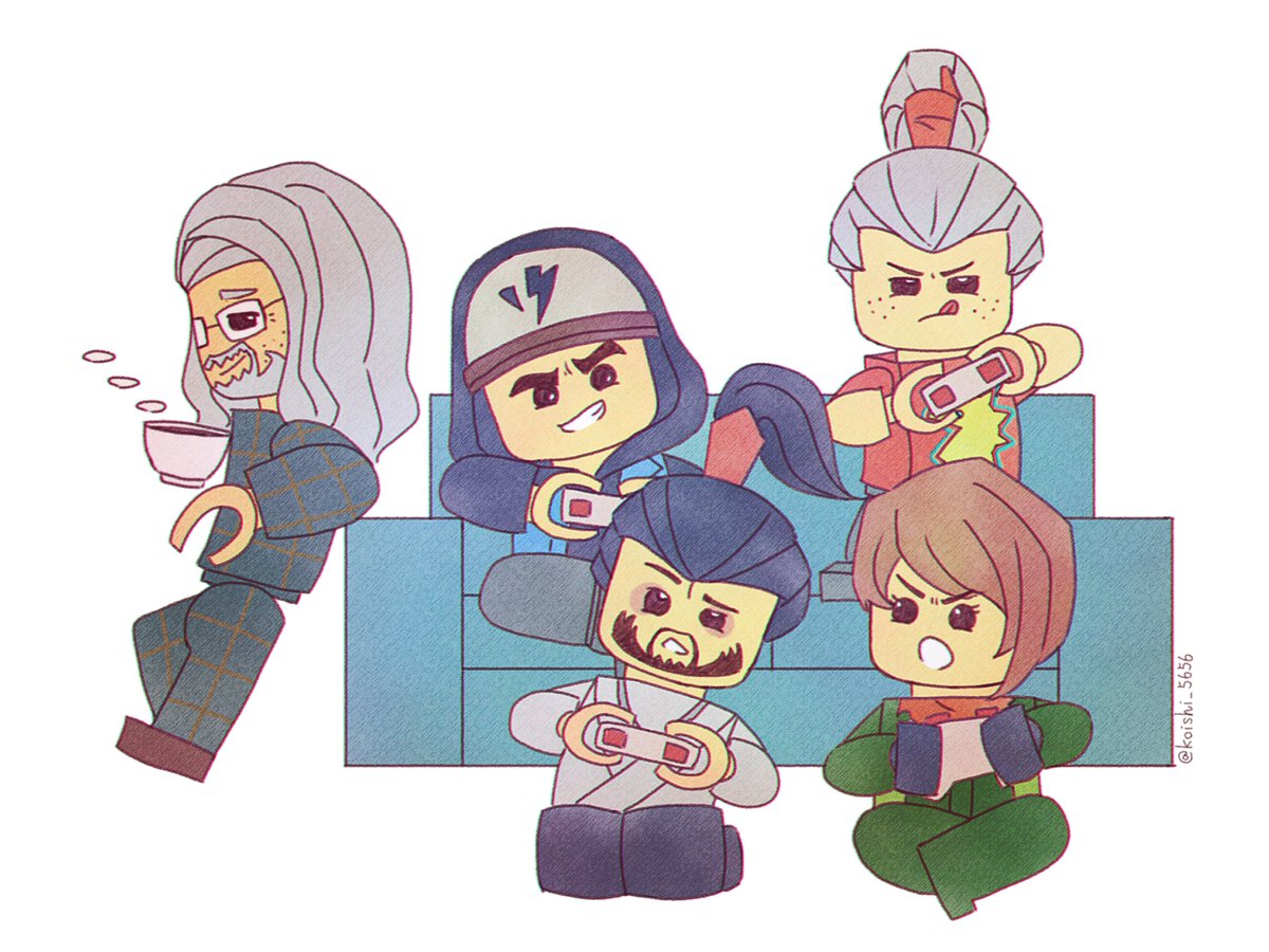 koishi_5656's tweet photo. Let’s race！🏎️💨🎮

 #ninjagofanart https://t.co/yT0gx8FmSg