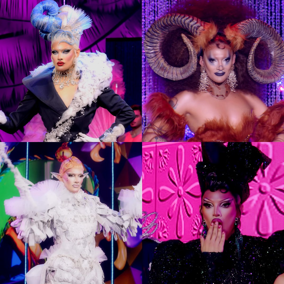 bunniesari's tweet photo. Madre Elektra no vino a jugar en esta temporada, no estamos listo para esas servidotas de pasarela!!! #DragRaceMexico https://t.co/UIdeN9J28F
