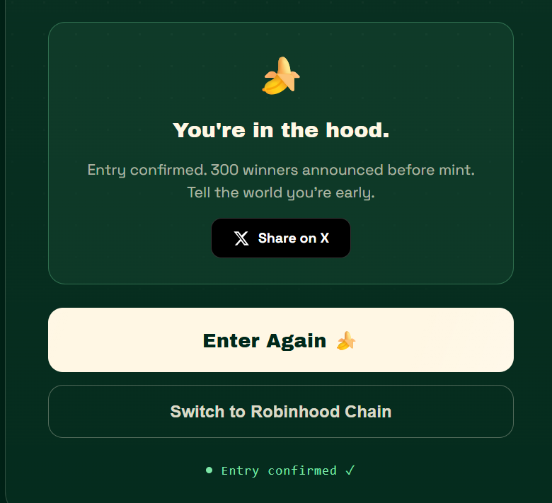 derik34719's tweet photo. 300/100k 😵‍💫@MonkeyHoodNFT 

Wish me Luck all.... Hopefully https://t.co/z6sXNDfkwT