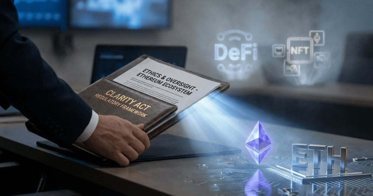 verticecripto's tweet photo. Ethereum: novo clarity act molda o futuro da regulação cripto

#VerticeCripto #Criptomoedas #Ethereum

https://t.co/P79clorta4 https://t.co/qnRt2gQmTo