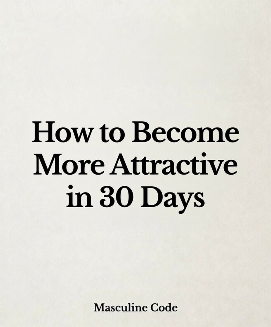 Culine_code's tweet photo. How to Become More Attractive in 30 Days.

~THREAD~ https://t.co/TmtefCFFka