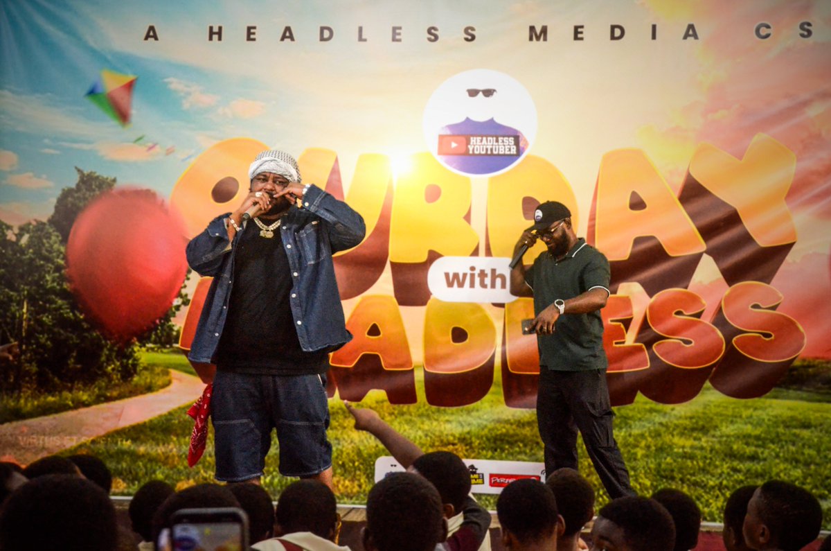 HeadlessYouTube's tweet photo. Big Love to @captangh for pulling up for the kids #OURDAYwithHeadless https://t.co/WpaQ1FpzDY