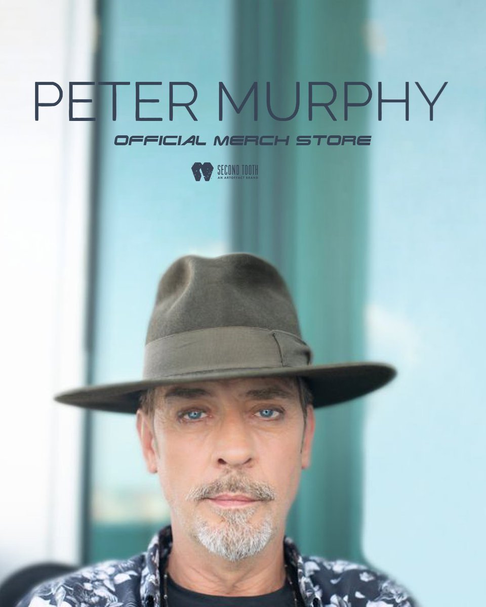 artoffact's tweet photo. We are so excited to offer official PETER MURPHY merch on Second Tooth!

https://t.co/m7YgGtyQjp

Includes Boy George collab merchandise ❤️

@MetropolisRec https://t.co/gYqb40s0C4