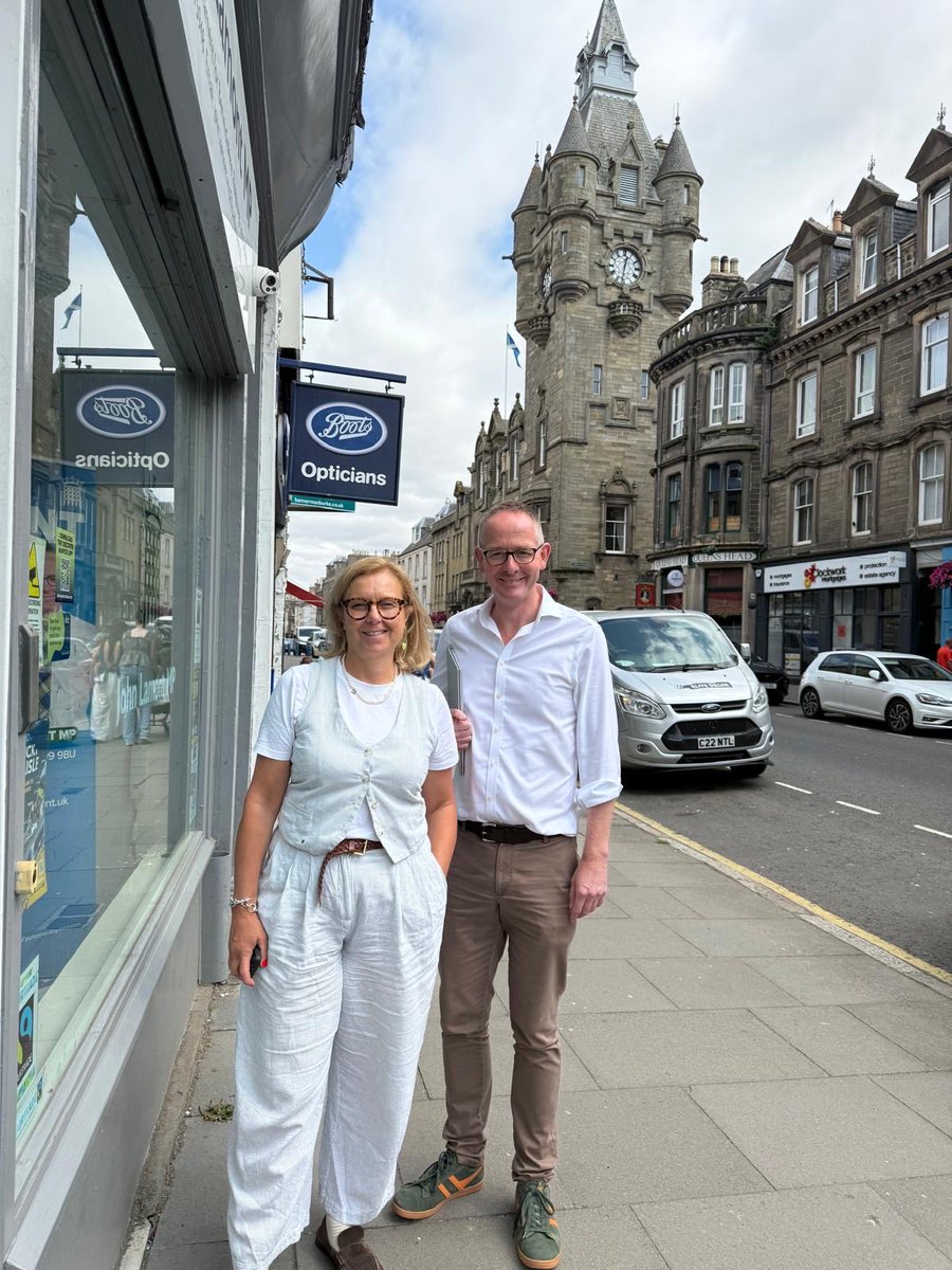 John2Win's tweet photo. 🇬🇧 It’s been another fantastic day on my Summer Surgery Tour with @Rachael2Win. 

Today we’ve been to 👇

📍 Newcastleton
📍 Hermitage
📍 Teviothead
📍 Roberton
📍 Hawick
📍 Burnfoot
📍 Bonchester Bridge
📍 Chesters & Southdean
📍 Denholm
📍 Lanton
📍 Crailing
📍 Eckford

Looking forward to the final day tomorrow. I’ll also be at the Border Union Show on Friday and Saturday!