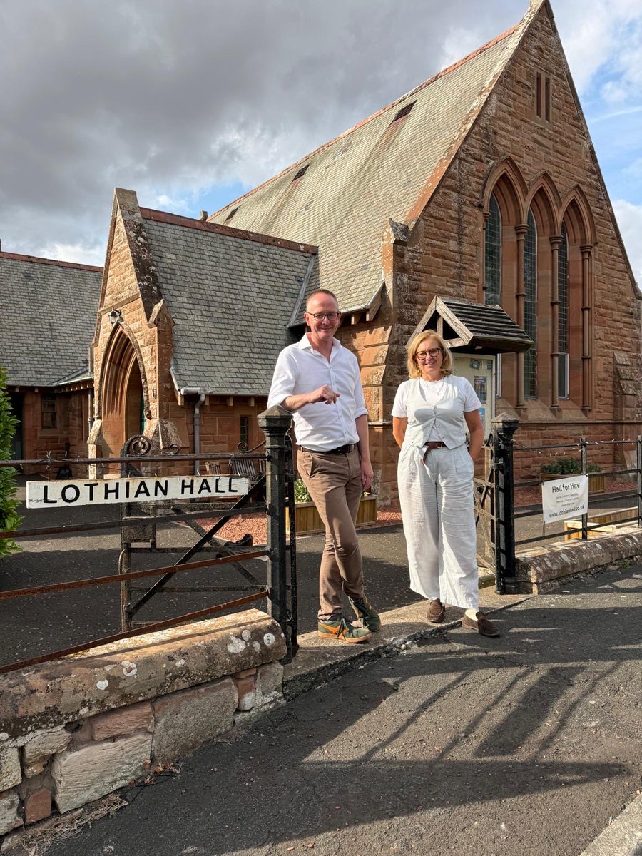 John2Win's tweet photo. 🇬🇧 It’s been another fantastic day on my Summer Surgery Tour with @Rachael2Win. 

Today we’ve been to 👇

📍 Newcastleton
📍 Hermitage
📍 Teviothead
📍 Roberton
📍 Hawick
📍 Burnfoot
📍 Bonchester Bridge
📍 Chesters & Southdean
📍 Denholm
📍 Lanton
📍 Crailing
📍 Eckford

Looking forward to the final day tomorrow. I’ll also be at the Border Union Show on Friday and Saturday!