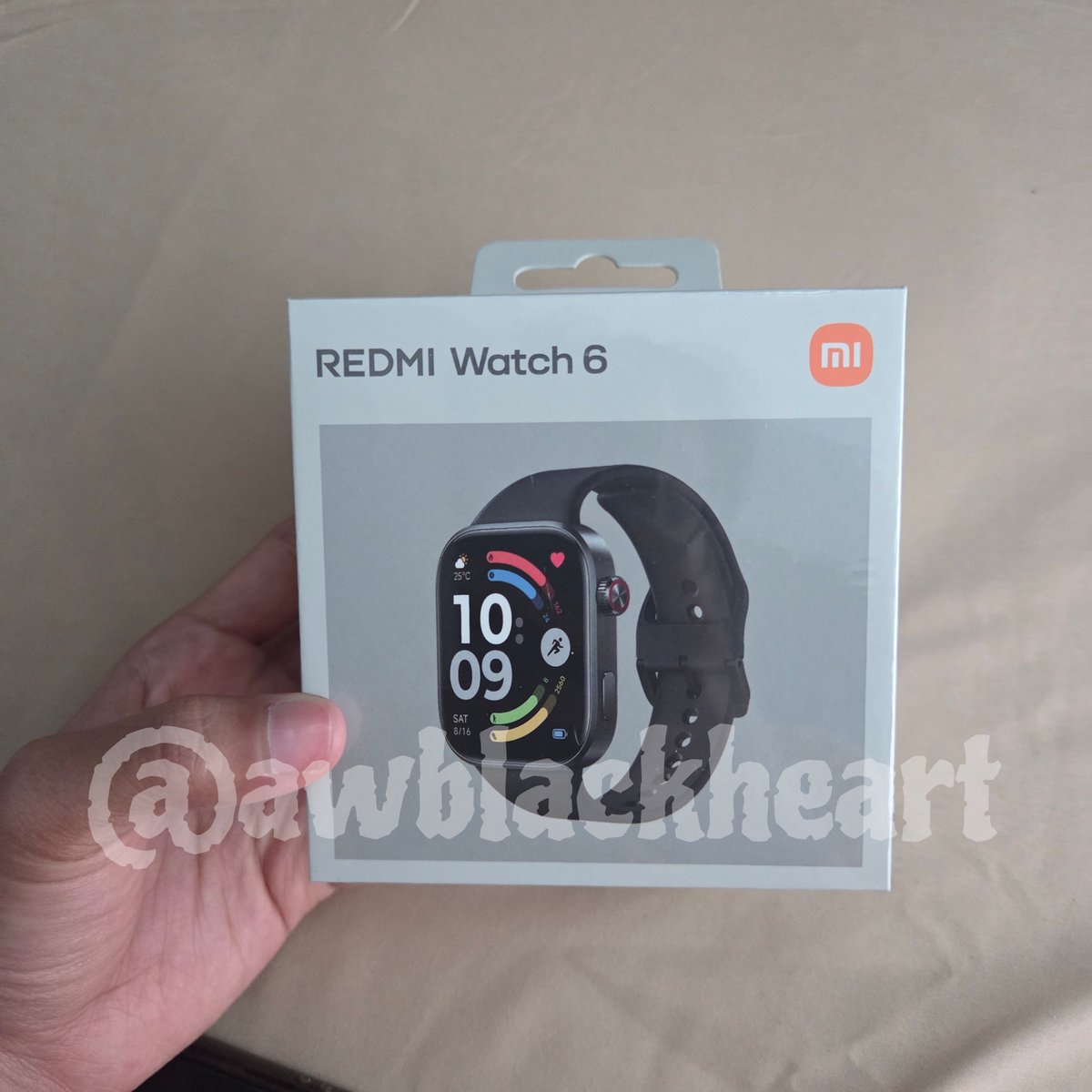 awblackheart's tweet photo. 1JT - REDMI WATCH 6 new segel

DM FOR DETAIL https://t.co/S9PYUtKJ25