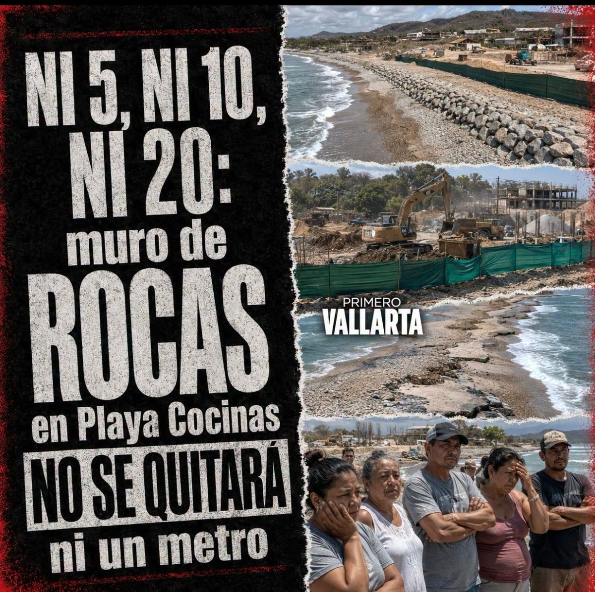 VallartaPrimero's tweet photo. 𝗚𝗥𝗔𝗡 𝗗𝗘𝗖𝗘𝗣𝗖𝗜𝗢́𝗡 𝗔𝗟 𝗡𝗢 𝗢𝗥𝗗𝗘𝗡𝗔𝗥𝗦𝗘 𝗥𝗘𝗧𝗜𝗥𝗢 𝗗𝗘 𝗢𝗕𝗥𝗔𝗦 𝗘𝗡 𝗣𝗟𝗔𝗬𝗔 𝗖𝗢𝗖𝗜𝗡𝗔𝗦
#PrimeroVallarta #Badeba #PlayaCocinas 
https://t.co/T6XLMuBfpW https://t.co/25u7AbouKL