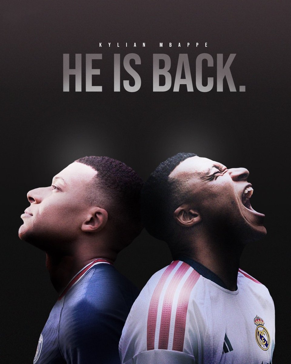 ofootball__'s tweet photo. Mbappe is Back. 🇫🇷 https://t.co/0u9AMadUZT