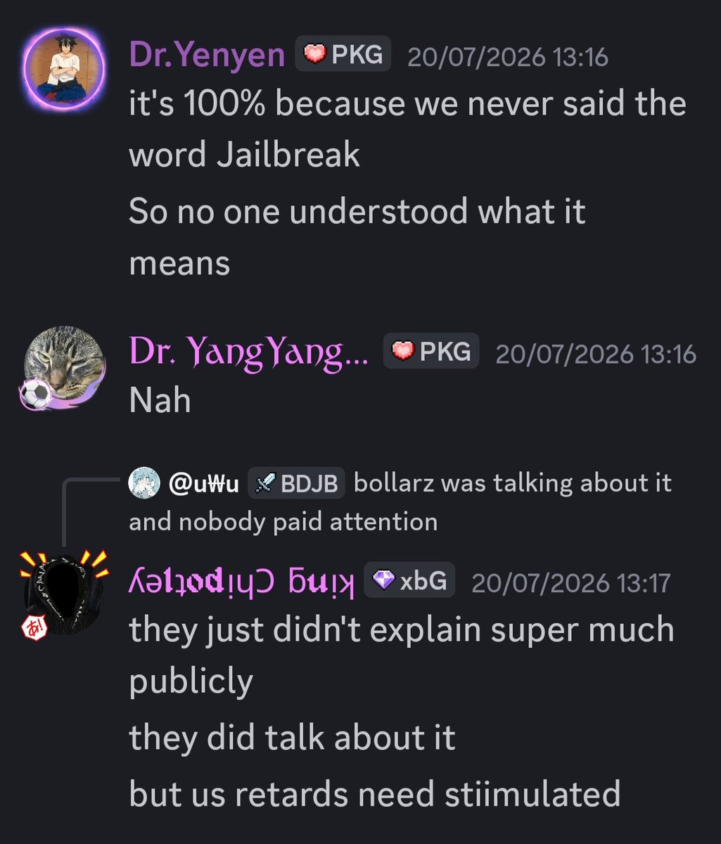 Slient_Logic's tweet photo. ✍️The Celsius Ps kexploit bug wasn't new at all.
It's a hilarious 2016 relic💀. Patched in PS4 13.50, bollarz spotted it in April anyway.
Even funnier 😂 he talked about it on the server and basically no one noticed👀
except actual devs like Gezine. Peak PS Jb Scene comedy 😂. https://t.co/dVRY9wYQb7