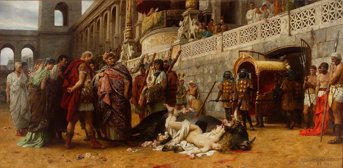 httpsmnemos's tweet photo. “Christian Dirce” Henryk Siemiradzki
c. 1897 https://t.co/7aMhM4wGdP